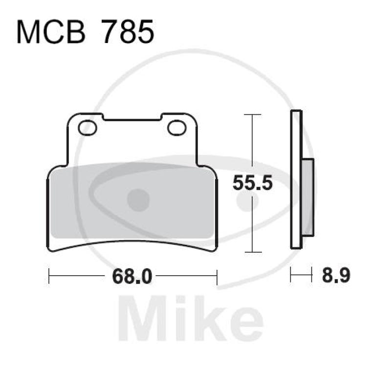 Bremsklötze, Standard, TRW, altern. 7322423