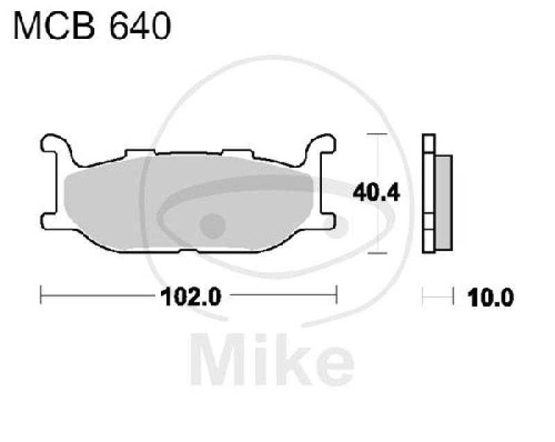 Bremsklötze, Standard, TRW, altern. 7375413