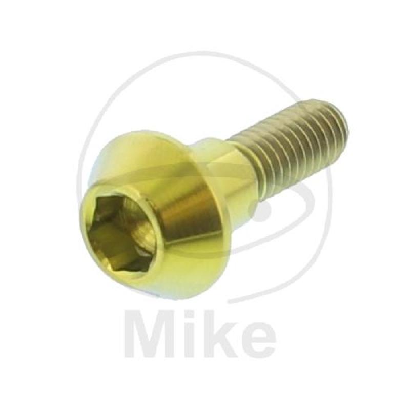 Bremsscheibenschraube, Pro Bolt, M6X1,00, 20 mm, Titan gold