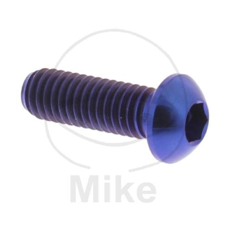 Bremsscheibenschraube, Pro Bolt, M6X1,00, 18 mm, Titan blau