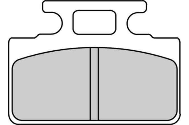 Bremsbelag FDB 2192 AG