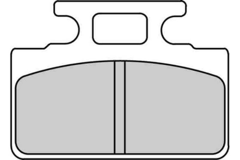 Bremsbelag FDB 2192 AG