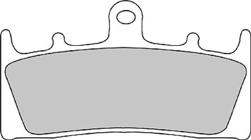 Disc brake pad FDB 873 EF