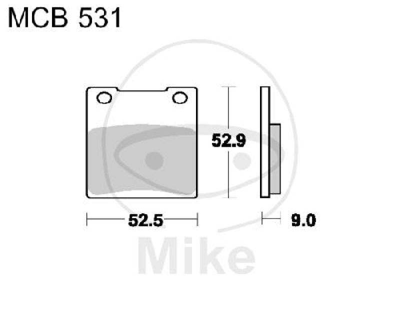 Bremsklötze, Standard, TRW, altern. 7374556