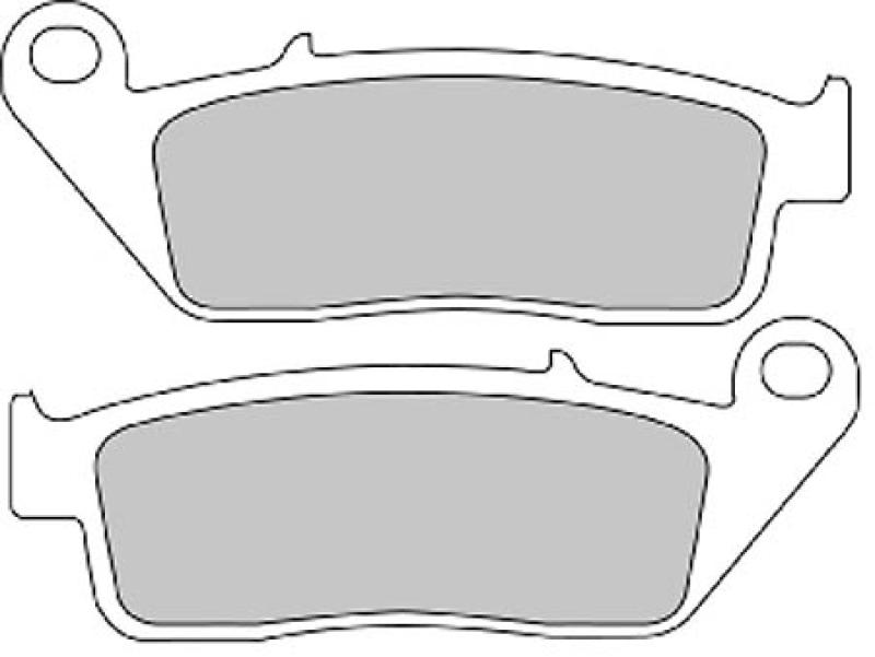 Disc brake pad FDB 570 EF