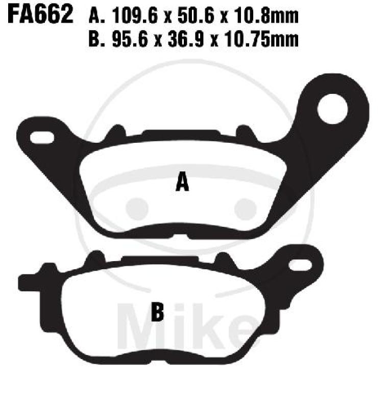 Bremsklötze, Standard, EBC