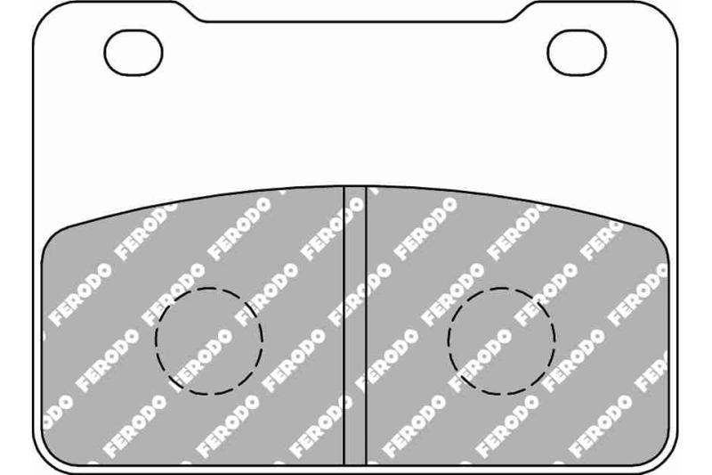 Disc brake pad FDB 2291 EF