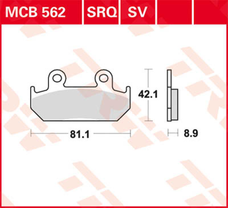 Sinterbelag MCB562SV