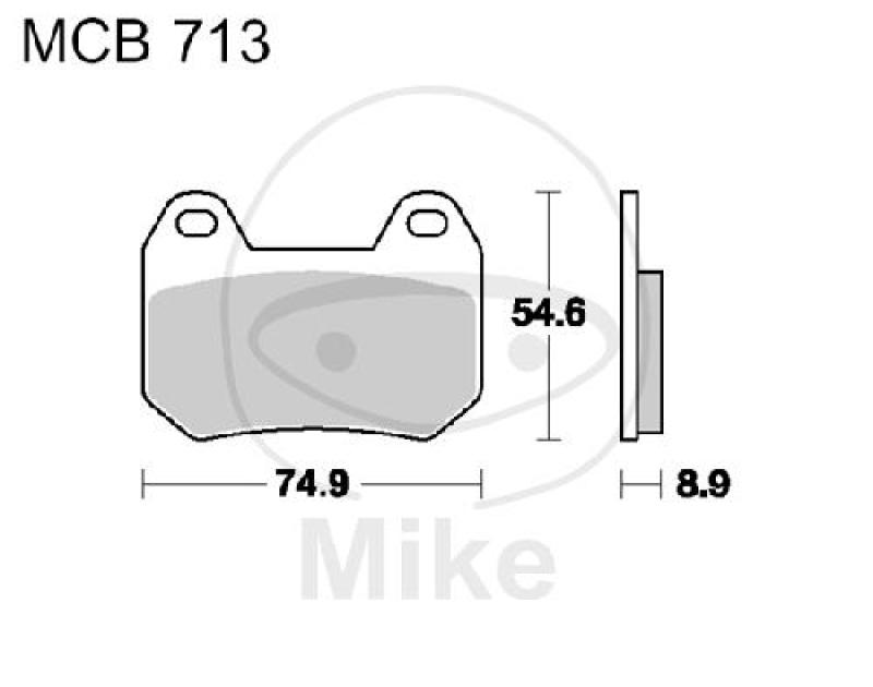 Bremsklötze, Standard, TRW, altern. 7324064