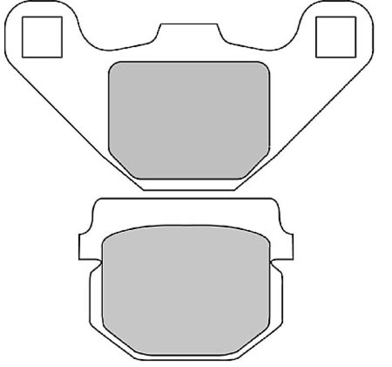 Disc brake pad FDB 313 EF