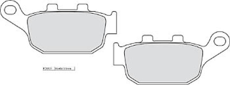 Disc brake pad FDB 531 EF