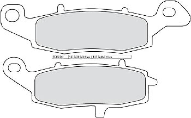 Bremsbelag FDB 2048 EF