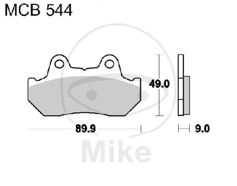 Bremsklötze, Standard, TRW, altern. 7326846