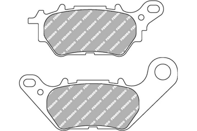 Disc brake pad FDB 2283 EF