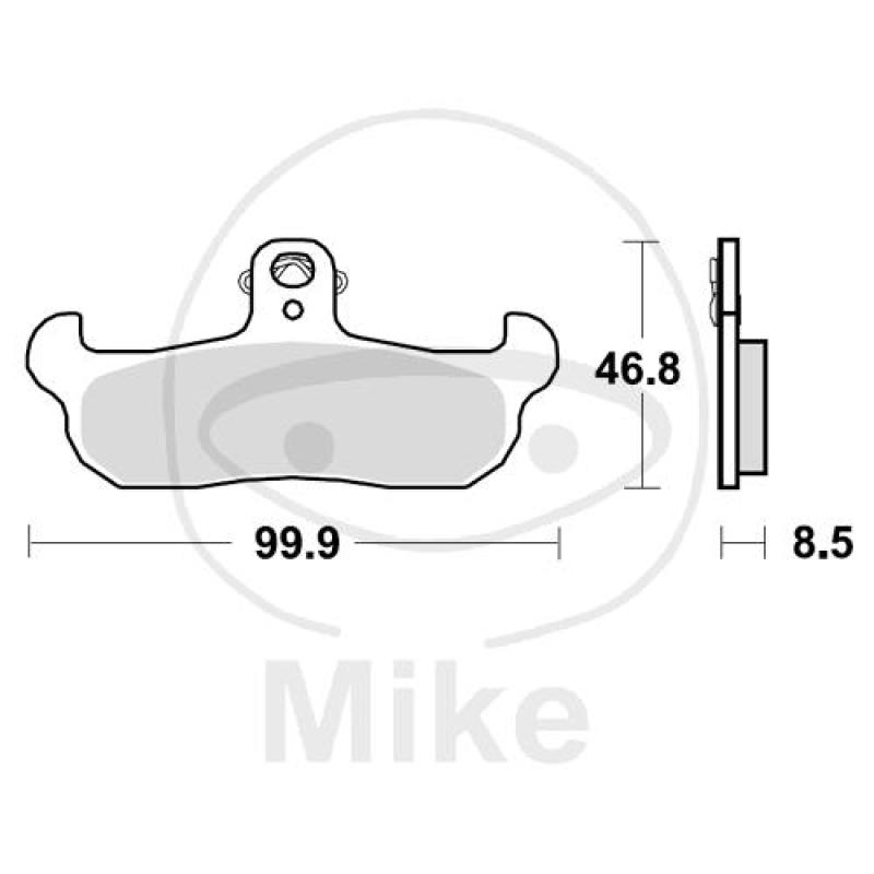 Bremsklötze, Standard, TRW, altern. 7370760