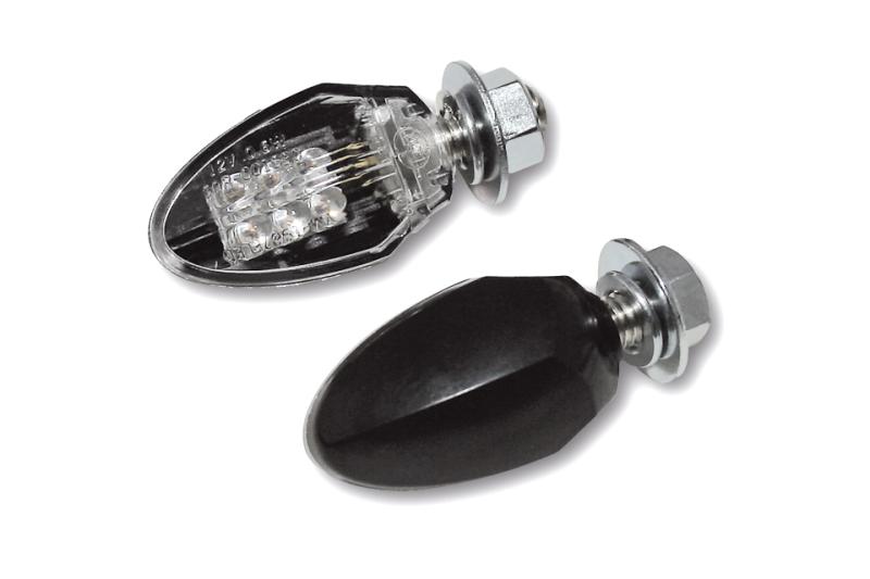 LED-Blinker DROP, schwarz, für hinten