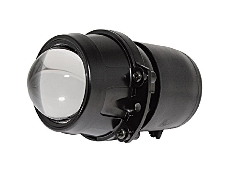 50 mm Ellipsoidscheinwerfer mit Gummiabdeckung, Fernlicht, H1, 12V/55 Watt