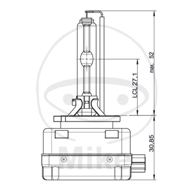 Glühlampe, 35 Watt D1S PK32D