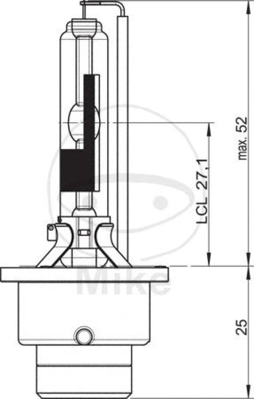 Glühlampe, 35 Watt D2R P32