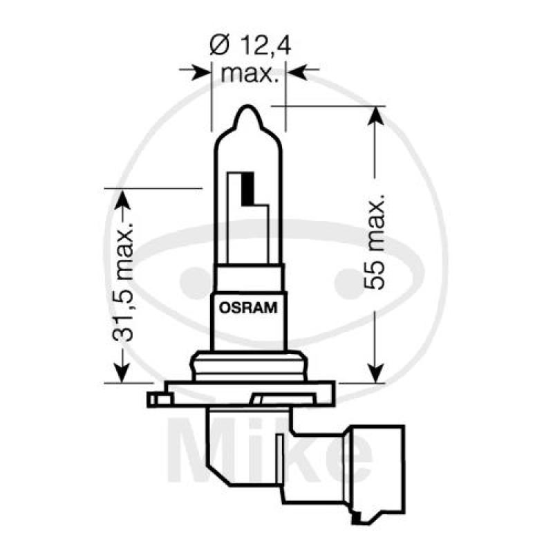 Glühlampe, HB3 12V60W