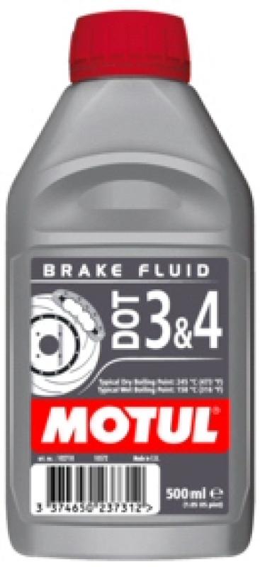 Motul Bremsflüssigkeit: DOT 3&4 Brake Fluid , Verpackung: 0,5 Ltr.