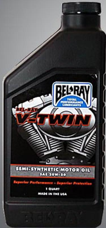 BelRay, 20W-50 V-TWin Semi-Syn M/O - 946 ml