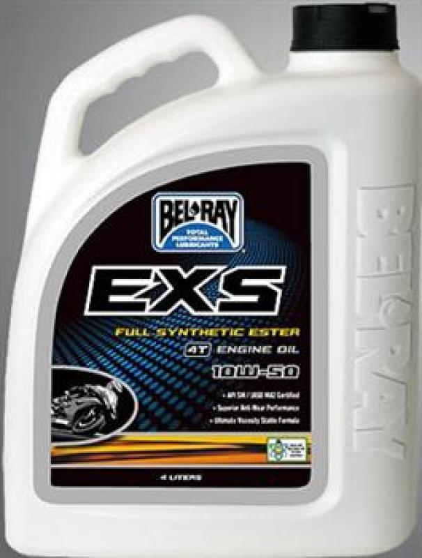 BelRay, 10W-50 EXS Synthetic Ester 4T Engine Oil - 4 Ltr.