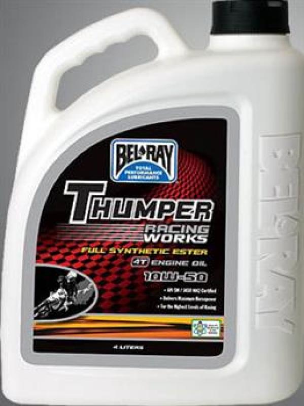 BelRay, 10W-50 Works Thumper Racing Syn Ester 4T E/O - 4 Ltr.