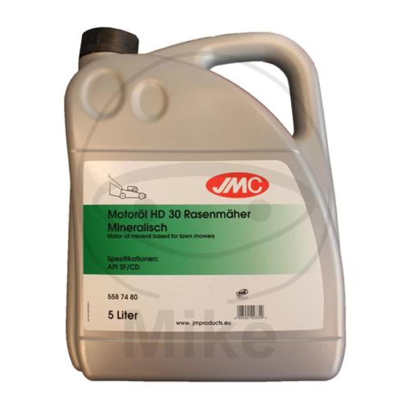 Motoröl, Rasenmäher, HD30, 5 Ltr., JMC