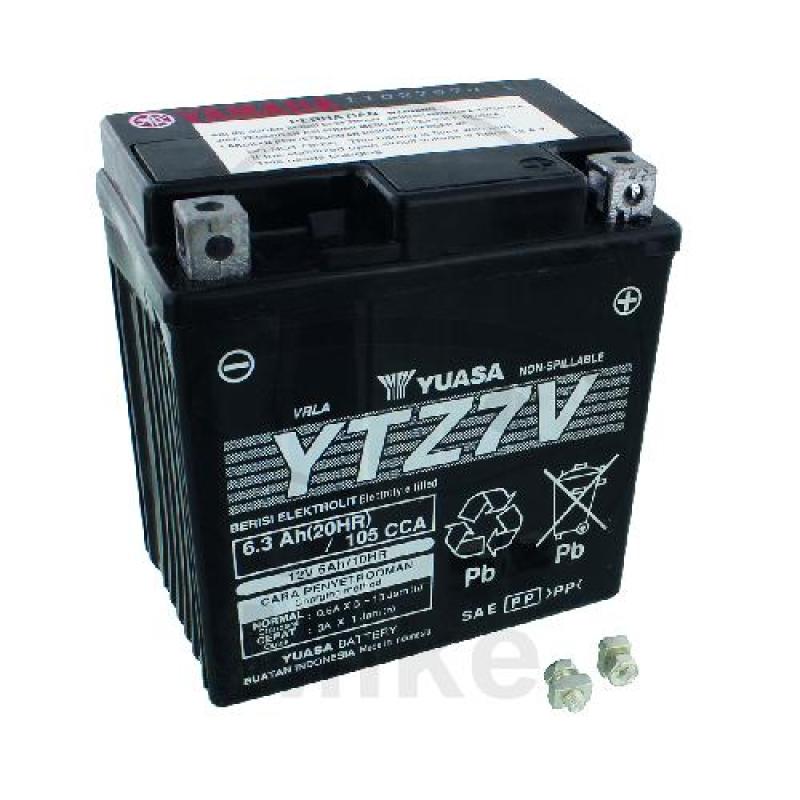 Motorradbatterie, wartungsfrei, (OEM Batt.), YTZ7V