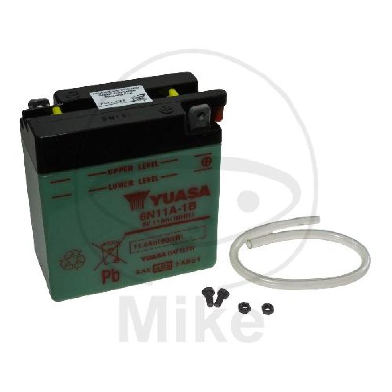 Motorradbatterie, Yuasa, Std., 6N11A-1B