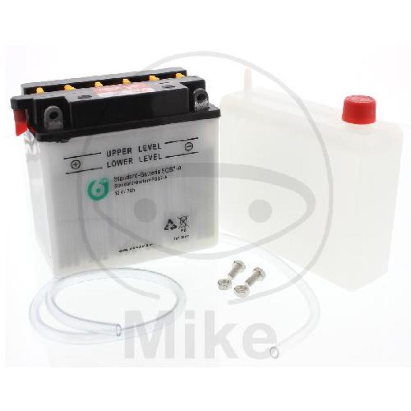 Motorradbatterie, 6ON, Std., YB7-A