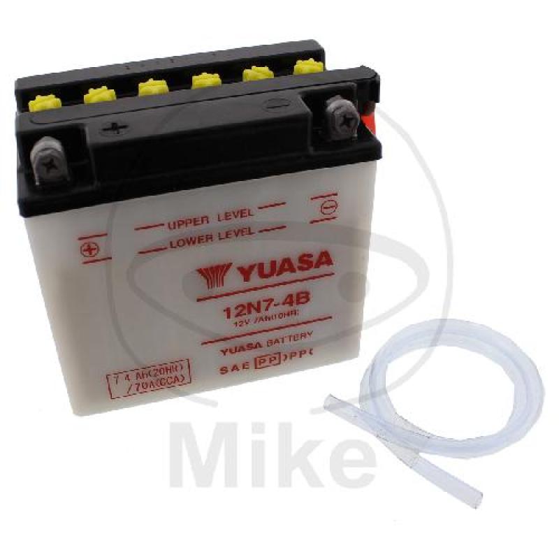 Motorradbatterie, Yuasa, Std., 12N7-4B