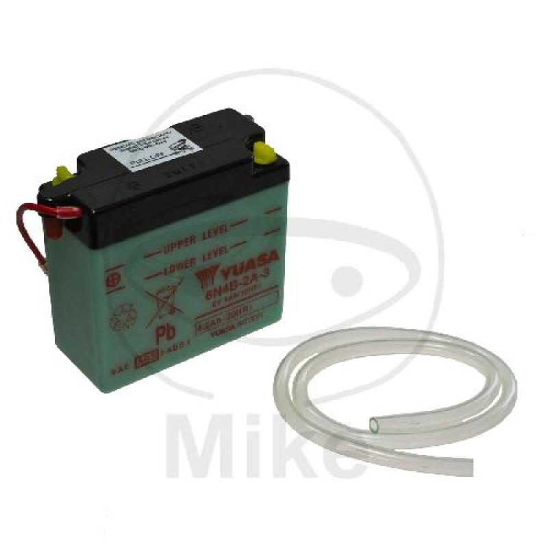 Motorradbatterie, Yuasa, Std., 6N4B-2A-3