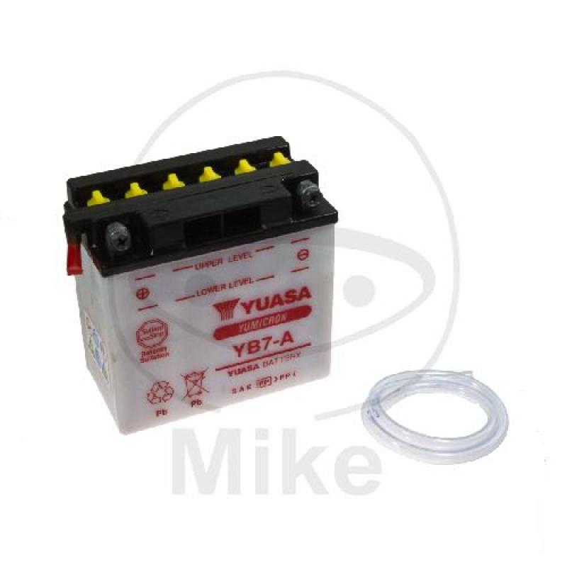 Motorradbatterie, Yuasa, Std., YB7-A