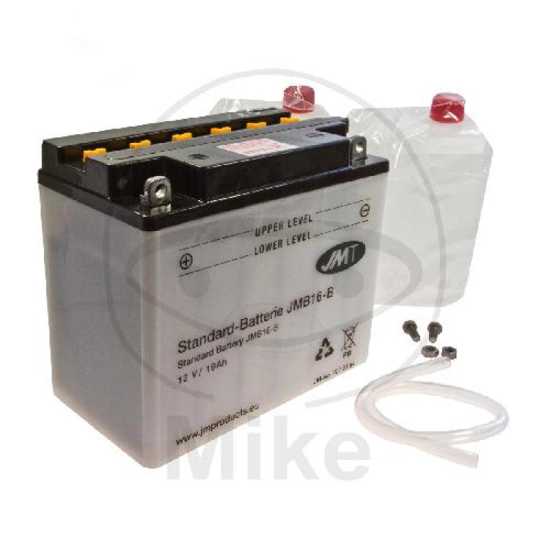 Motorradbatterie, JMT, Std., YB16-B