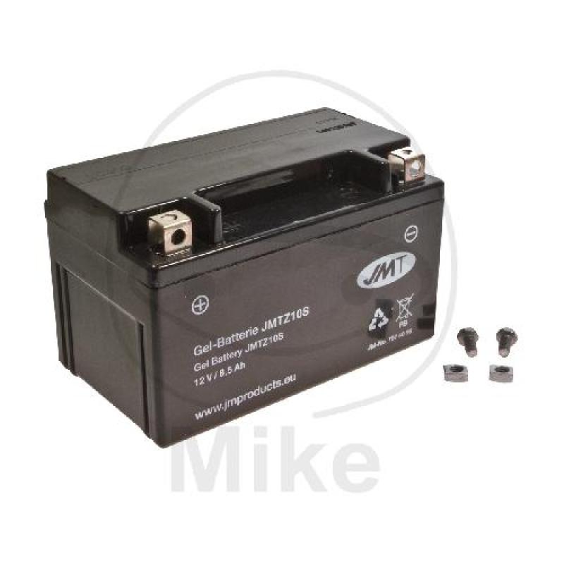 Motorradbatterie, JMT, Gelbatterie, YTZ10S