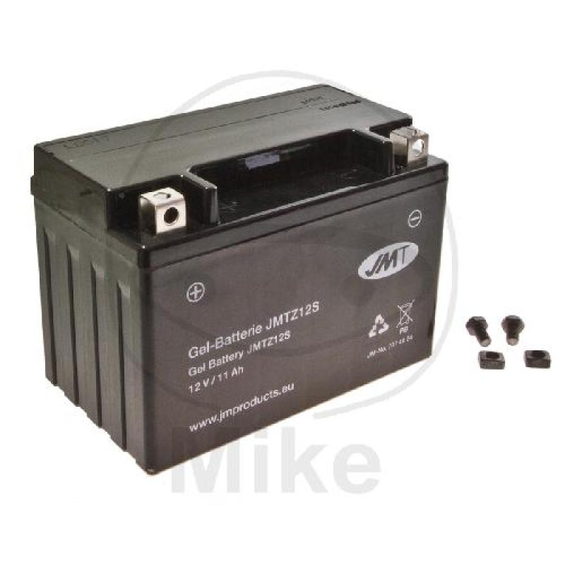 Motorradbatterie, JMT, Gelbatterie, YTZ12S