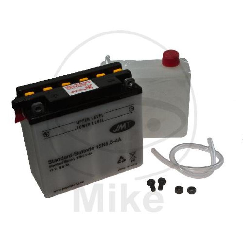 Motorradbatterie, JMT, Std., 12N5.5-4A