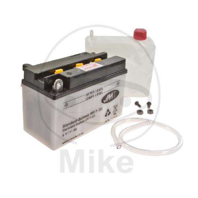 Motorradbatterie, JMT, Std., 6N11-2D