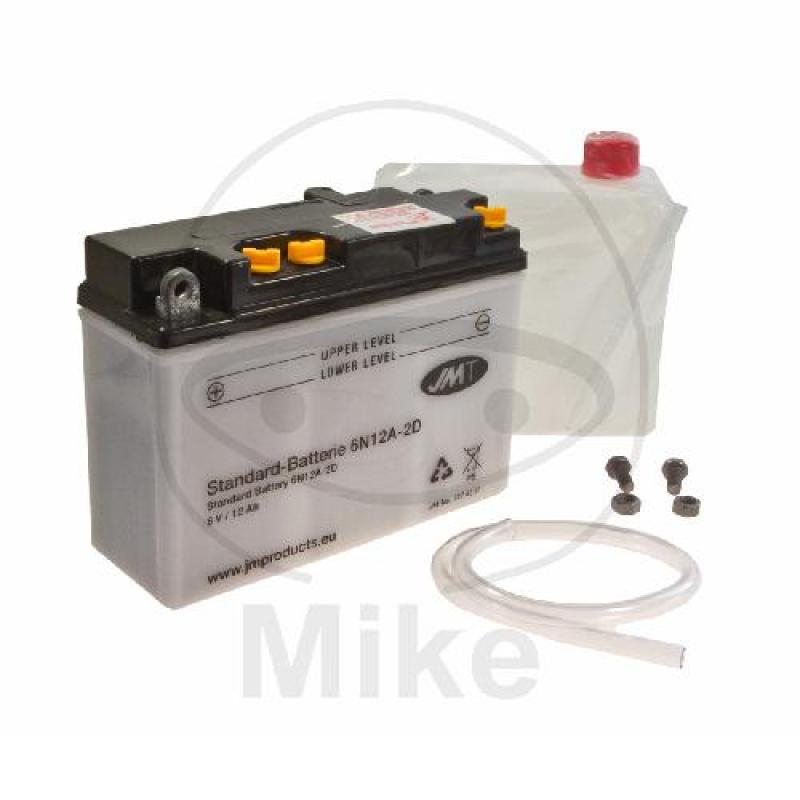 Motorradbatterie, JMT, Std., 6N12A-2D