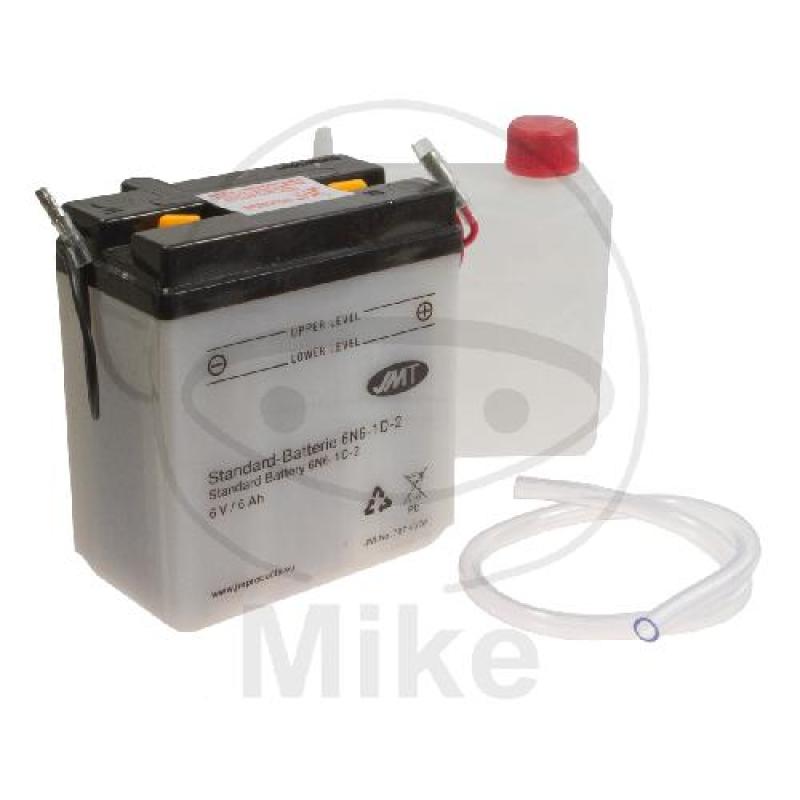 Motorradbatterie, JMT, Std., 6N6-1D-2