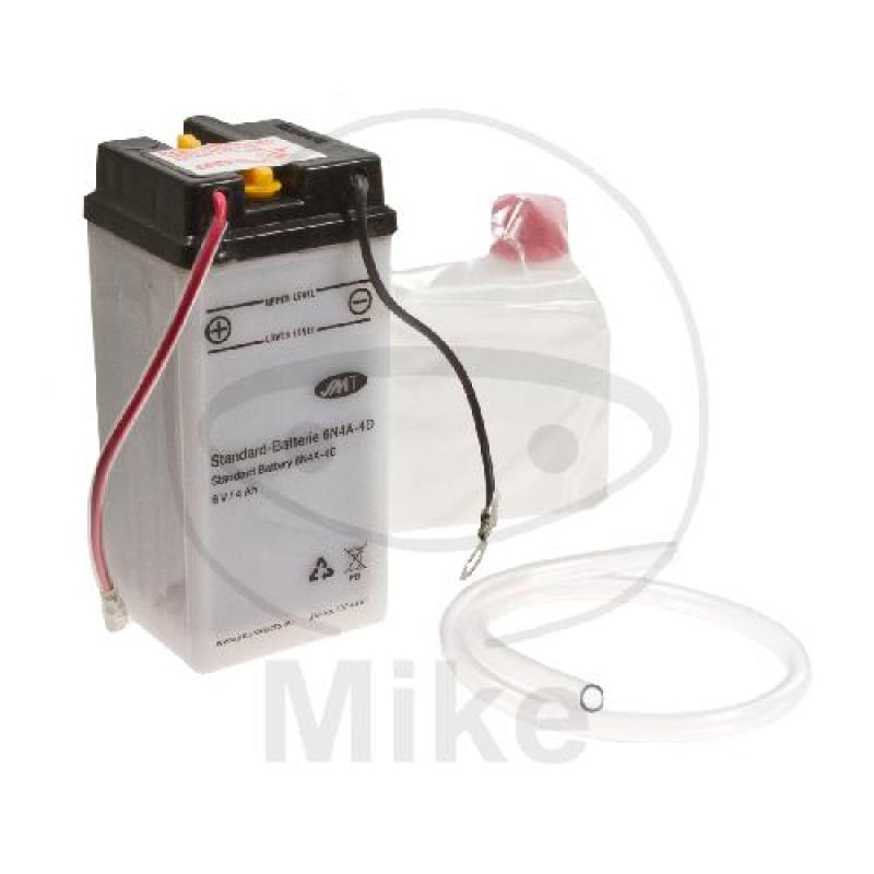 Motorradbatterie, JMT, Std., 6N4A-4D