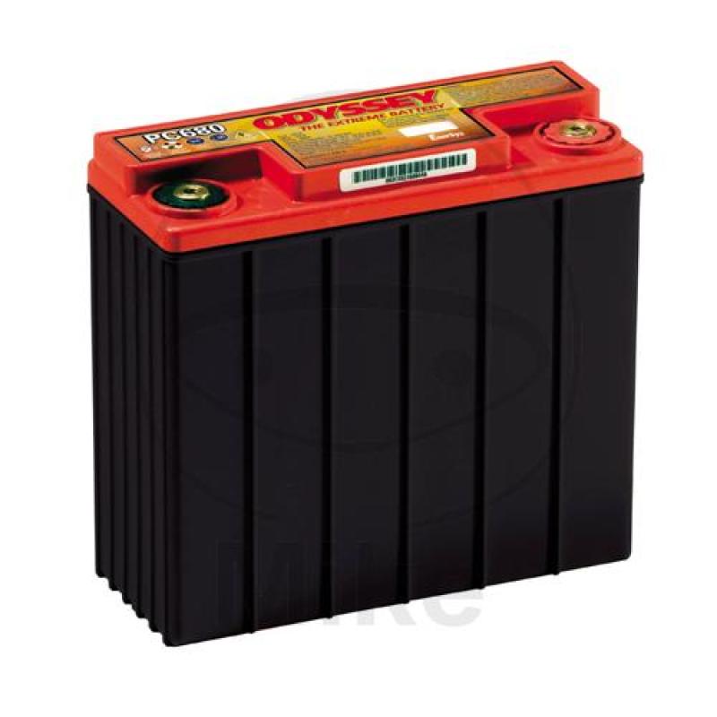 Motorradbatterie, Hawker, wartungsfrei, PC680