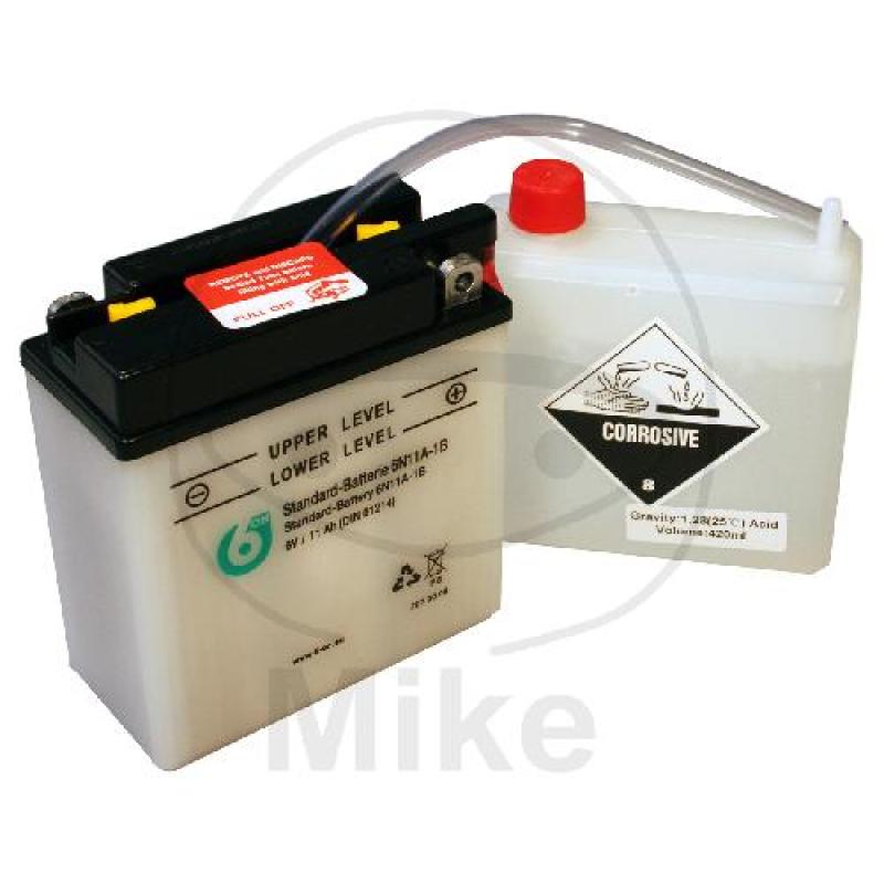 Motorradbatterie, 6ON, Std., 6N11A-1B