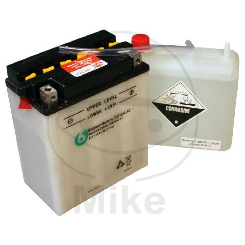 Motorradbatterie, 6ON, Std., YB12AL-A2