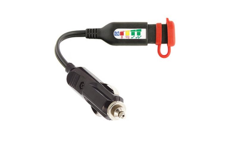 Batteriestatus-Monitor mit Stecker für Autosteckdose (No.126)