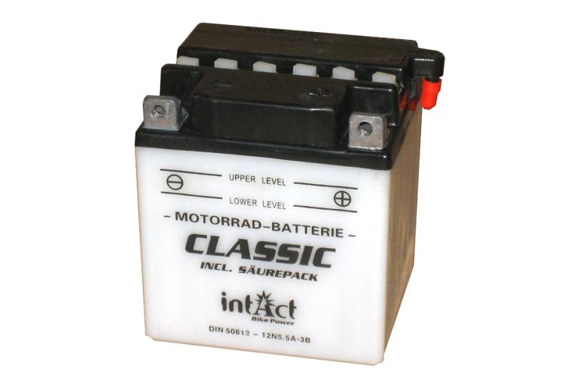 Bike Power Batterie 12N5.5A-3B mit Saeurepack