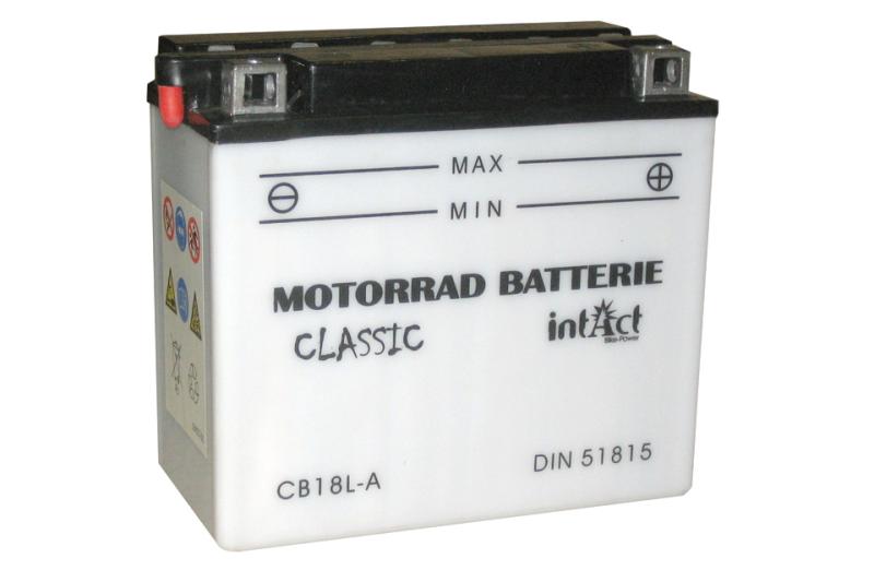 Bike Power Batterie CB18L-A mit Saeurepack