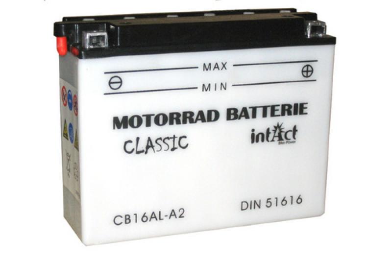 Bike Power Batterie CB 16AL-A2 mit Saeurepack